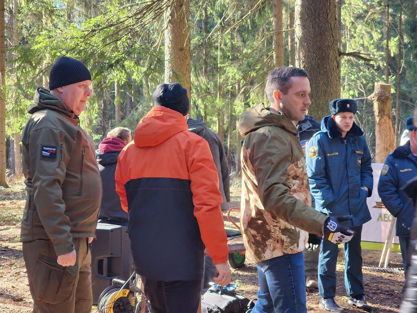 дубна, мемориальный комплекс, братская могила, субботник, глава городского округа, благоуйстройство, уборка леса,