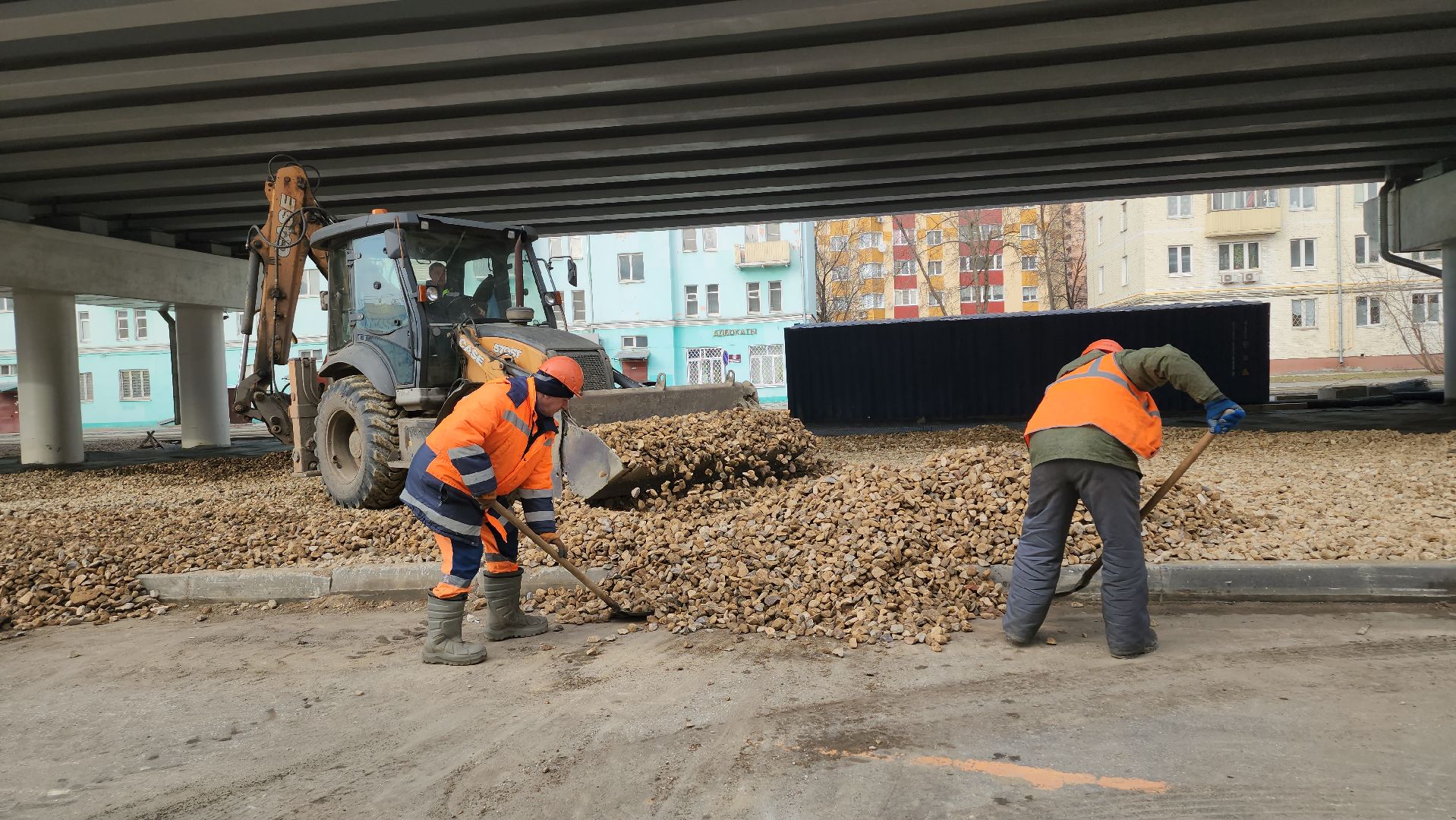 люберцы, строители, благоустройство,