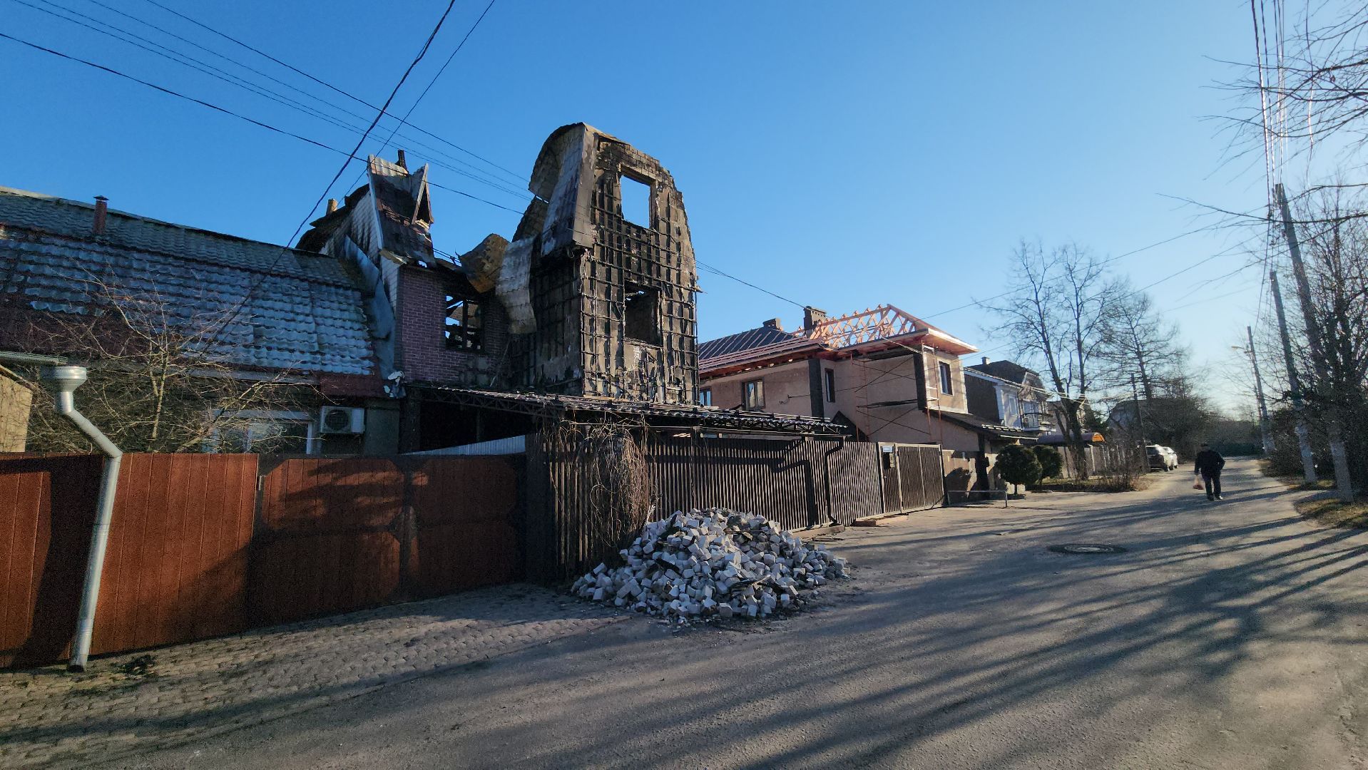 Люберцы, пожар, выездная администиация, глава городского округа люберцы владимир волков,