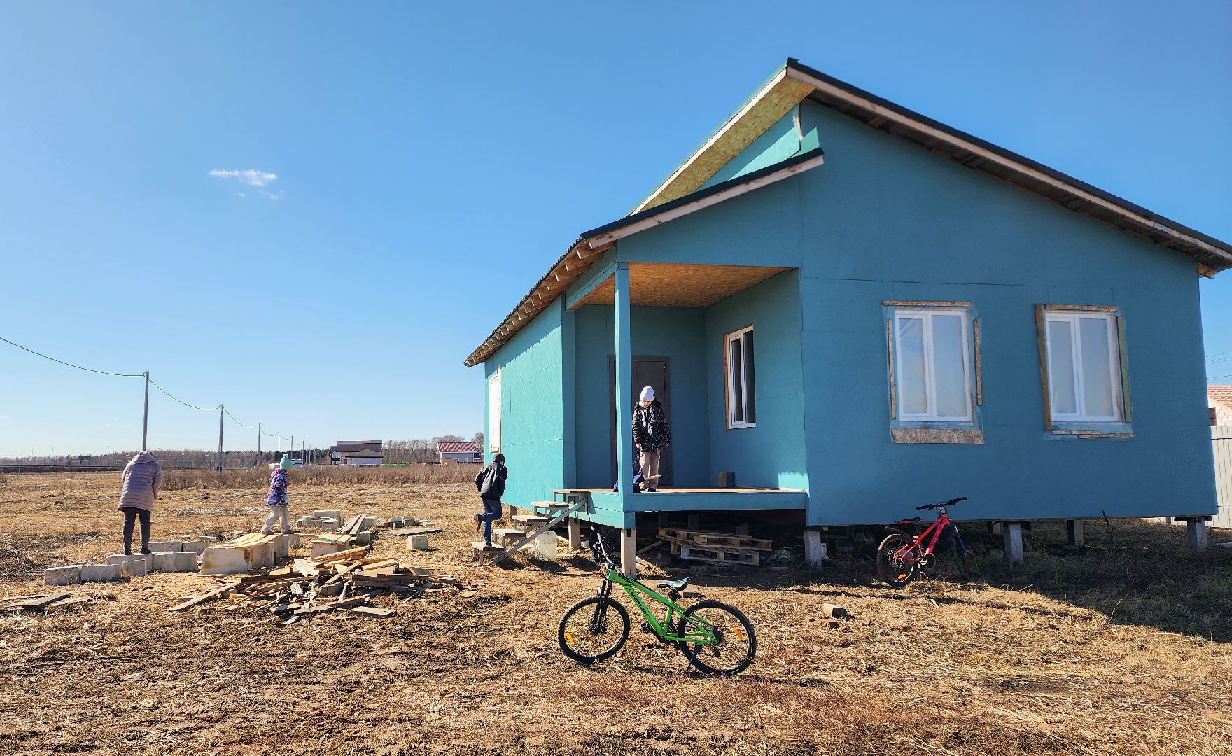 Бронницы, Земля врачам, Врач построила дом,