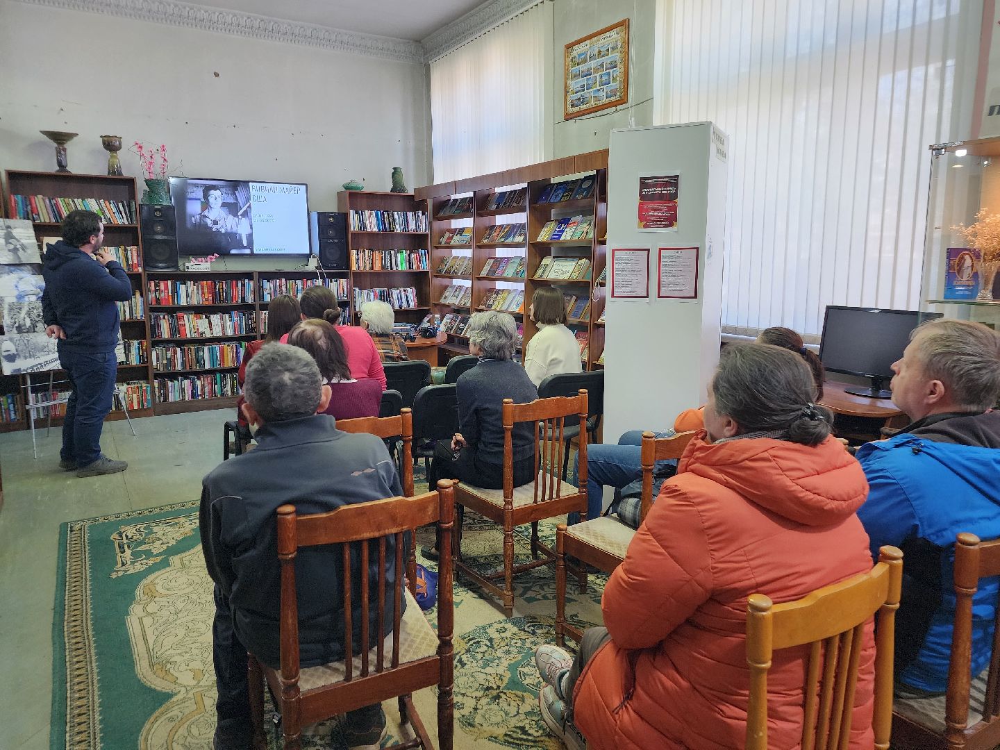 фрязино, лекция в библиотеке, фотографы,