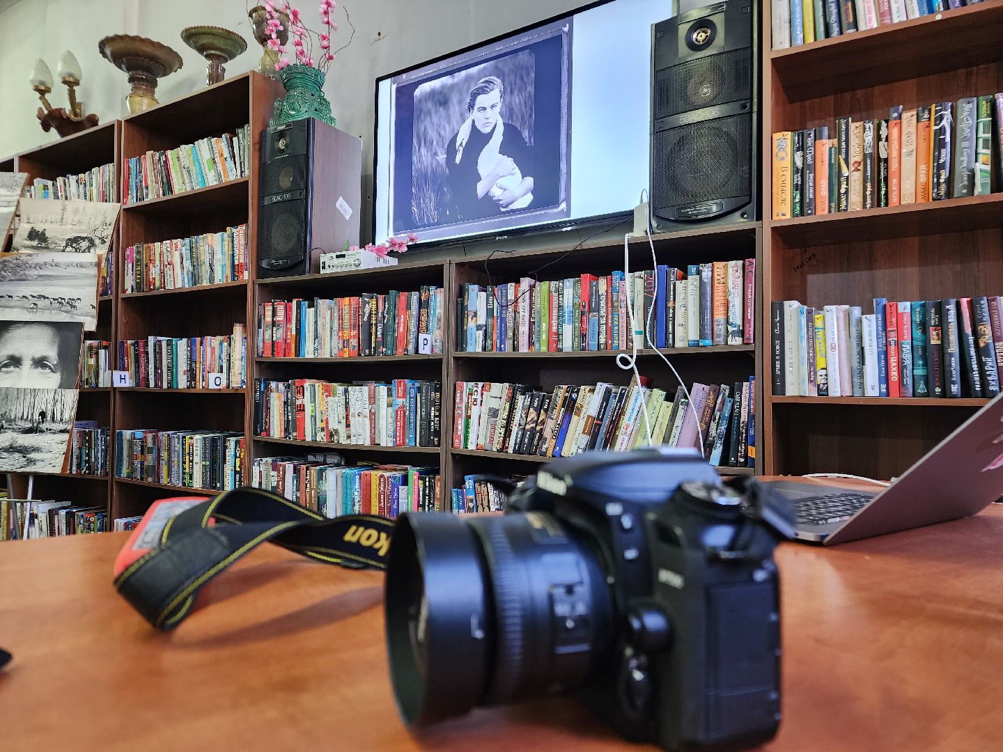 фрязино, лекция в библиотеке, фотографы,