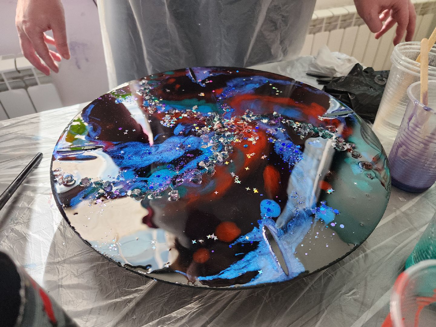 Черноголовка, Эпоксидная смола, Мастер-класс,