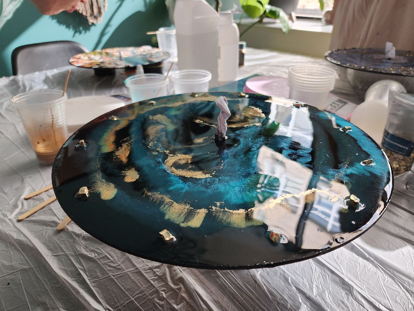 Черноголовка, Эпоксидная смола, Мастер-класс,