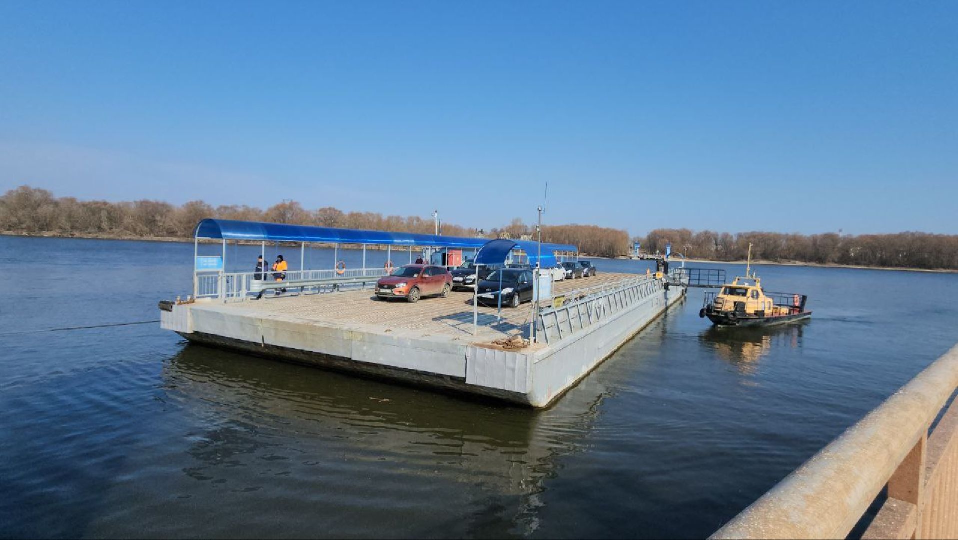 луховицы, паром, паромная переправа, дединово,