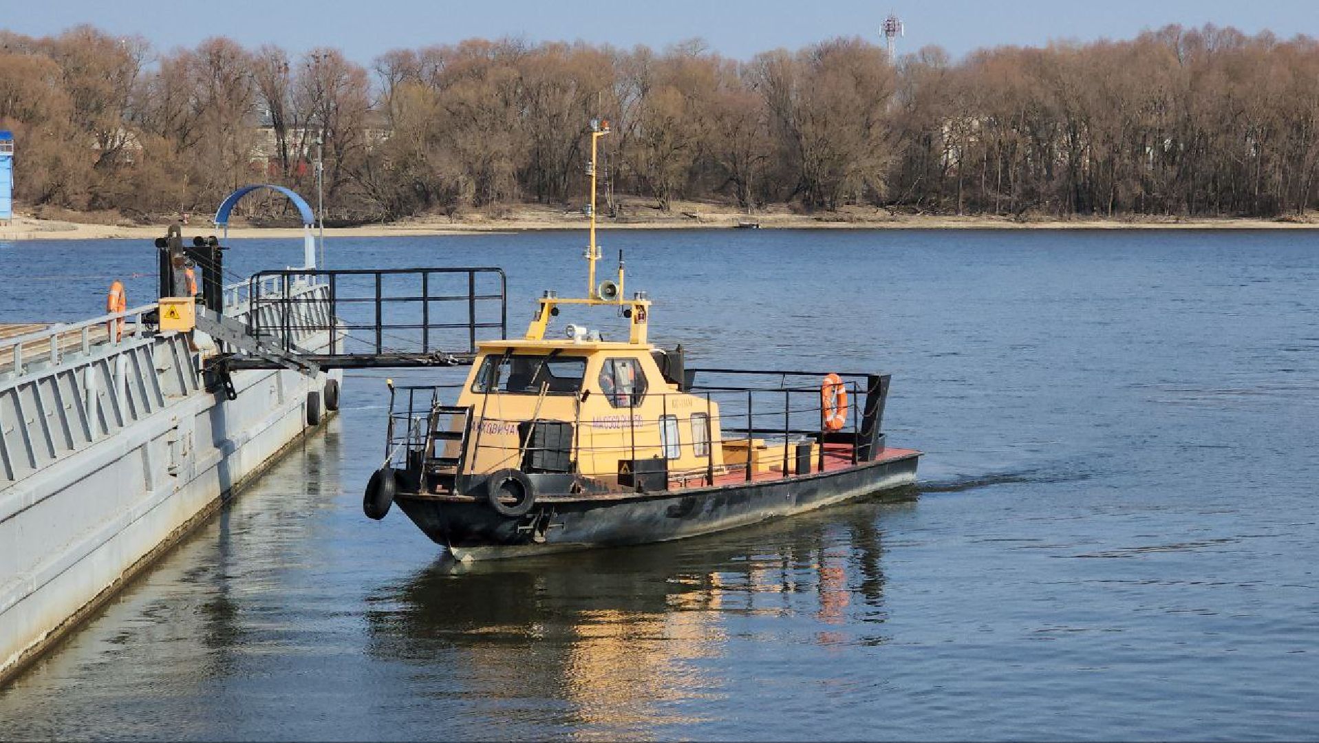 луховицы, паром, паромная переправа, дединово,