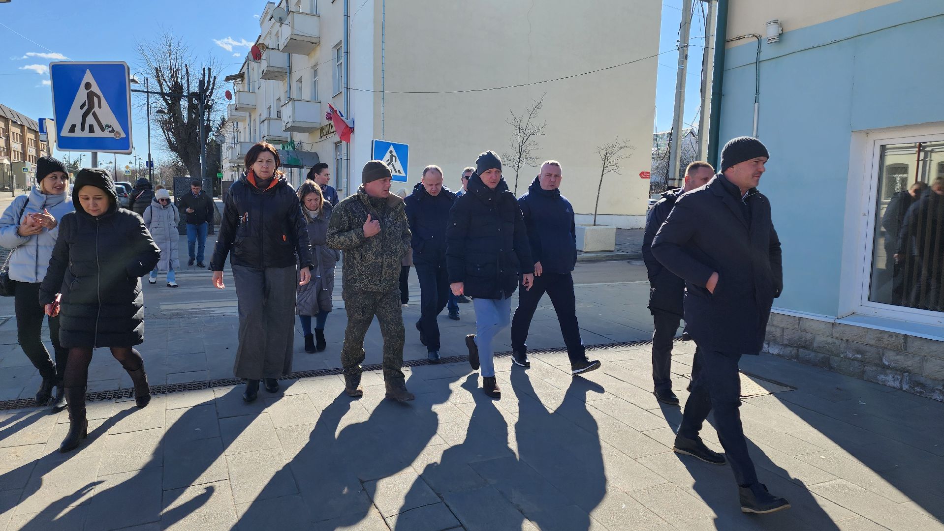 кашира, парад, день победы, 9 мая, 80 - летие победы, праздничное шествие,