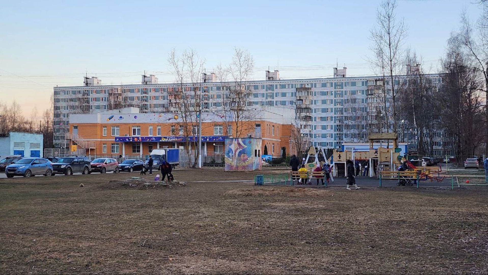 Дмитров, Благоустройство, Микрорайон Космонавтов, Минблаго,