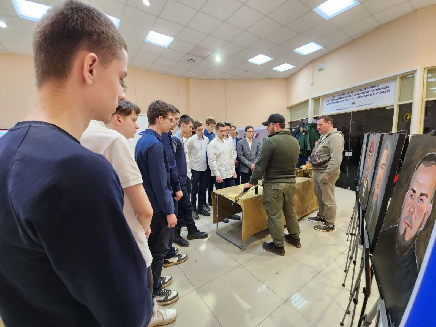 солнечногорск, ученики, бойцы, письма на фронт, экскурсия,