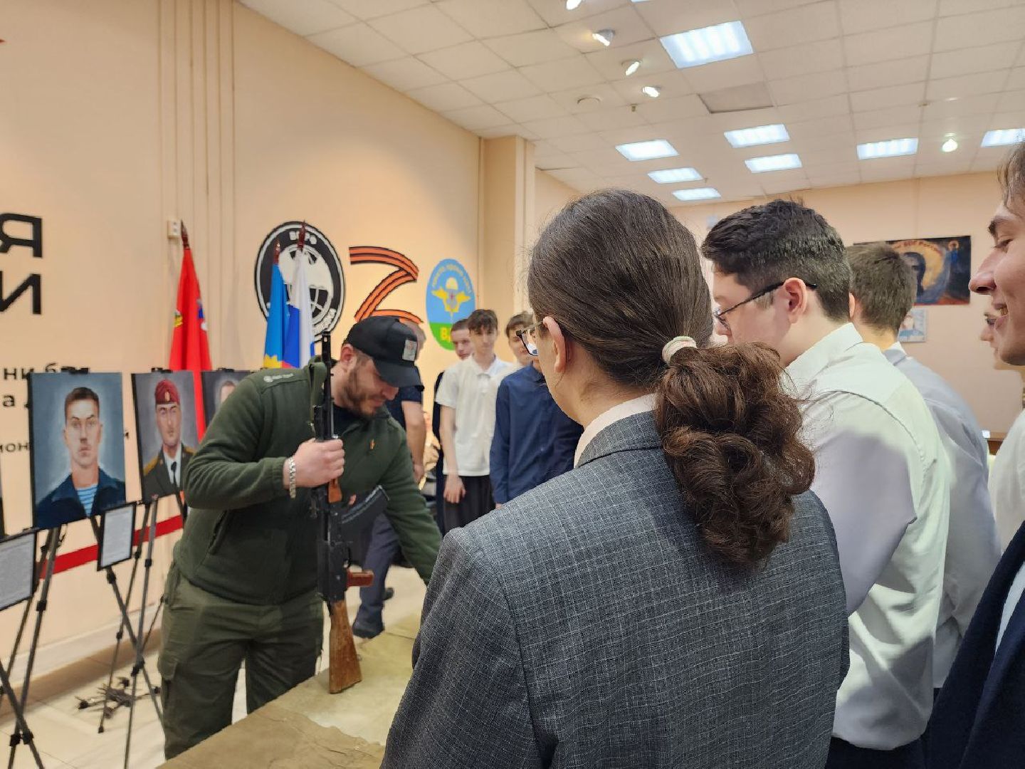 солнечногорск, ученики, бойцы, письма на фронт, экскурсия,