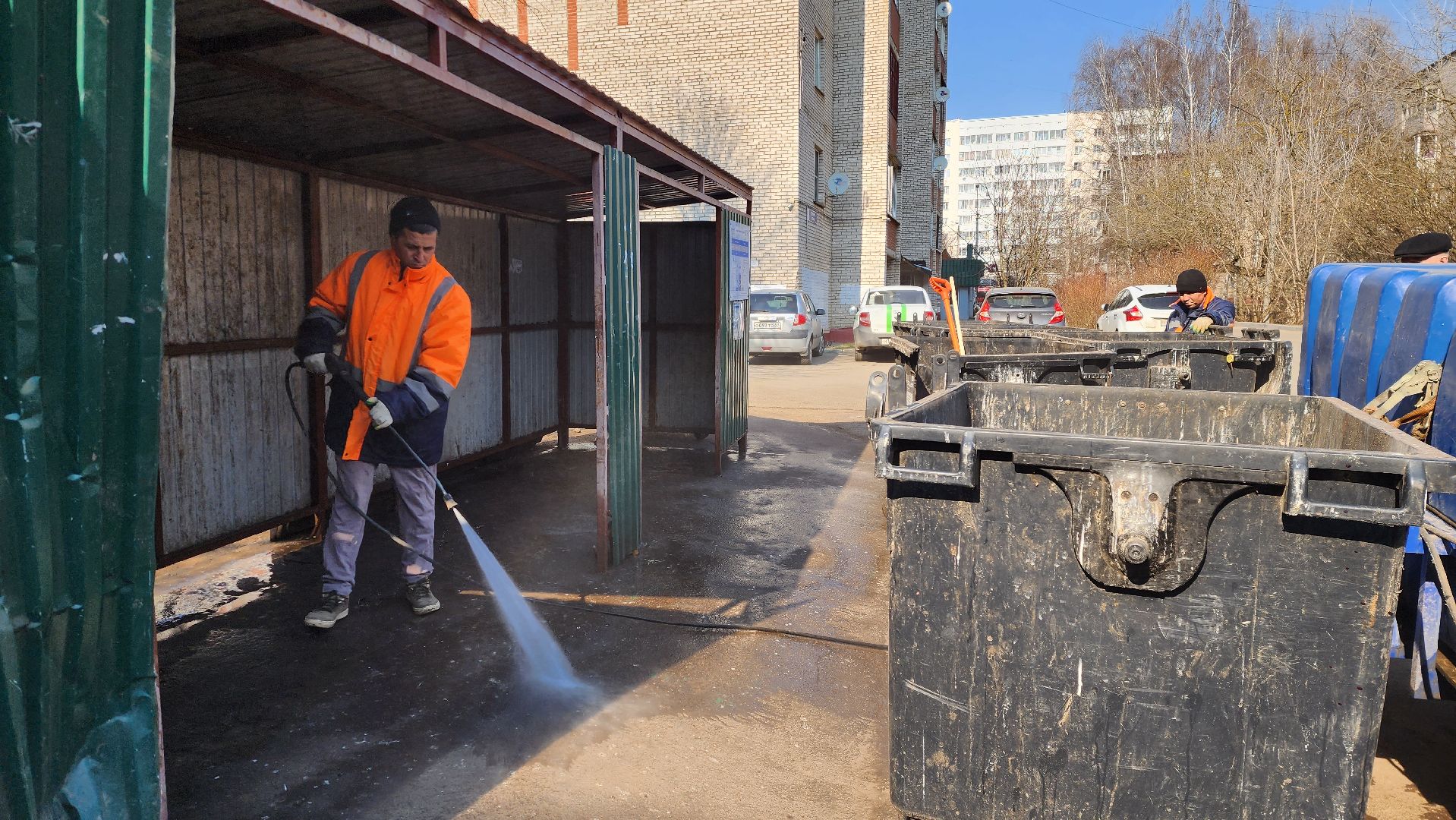 истра, благоустройство, контейнерная площадка,