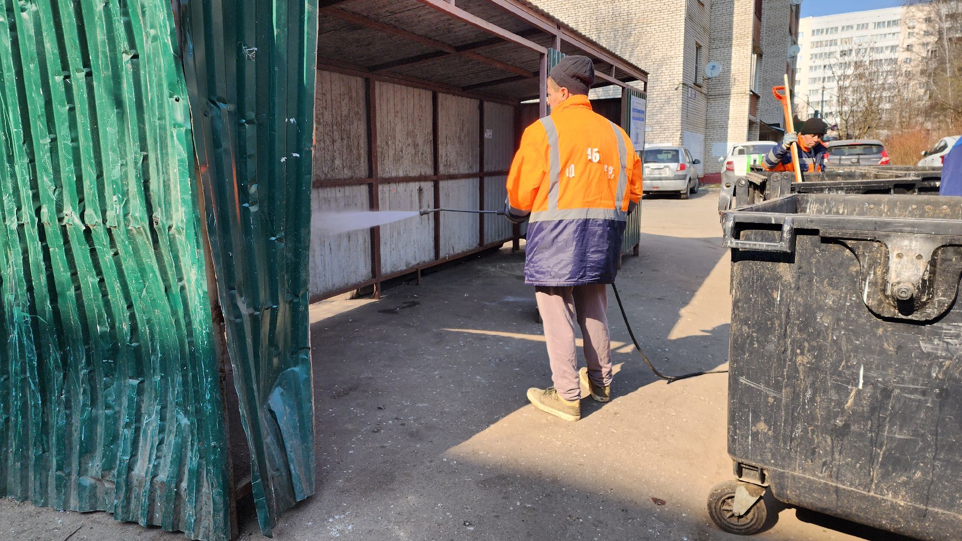 истра, благоустройство, контейнерная площадка,