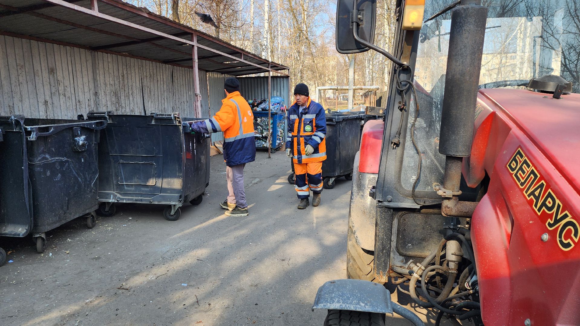 истра, благоустройство, контейнерная площадка,