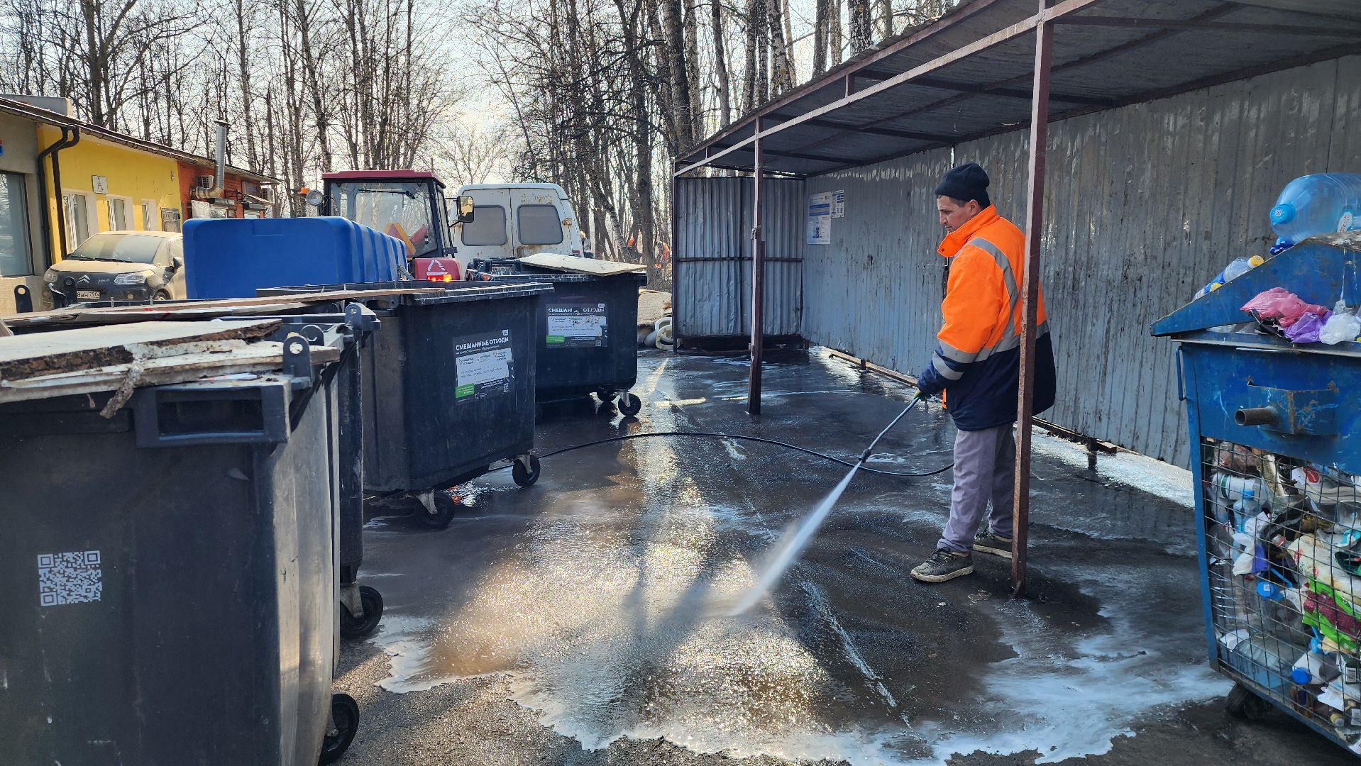 истра, благоустройство, контейнерная площадка,