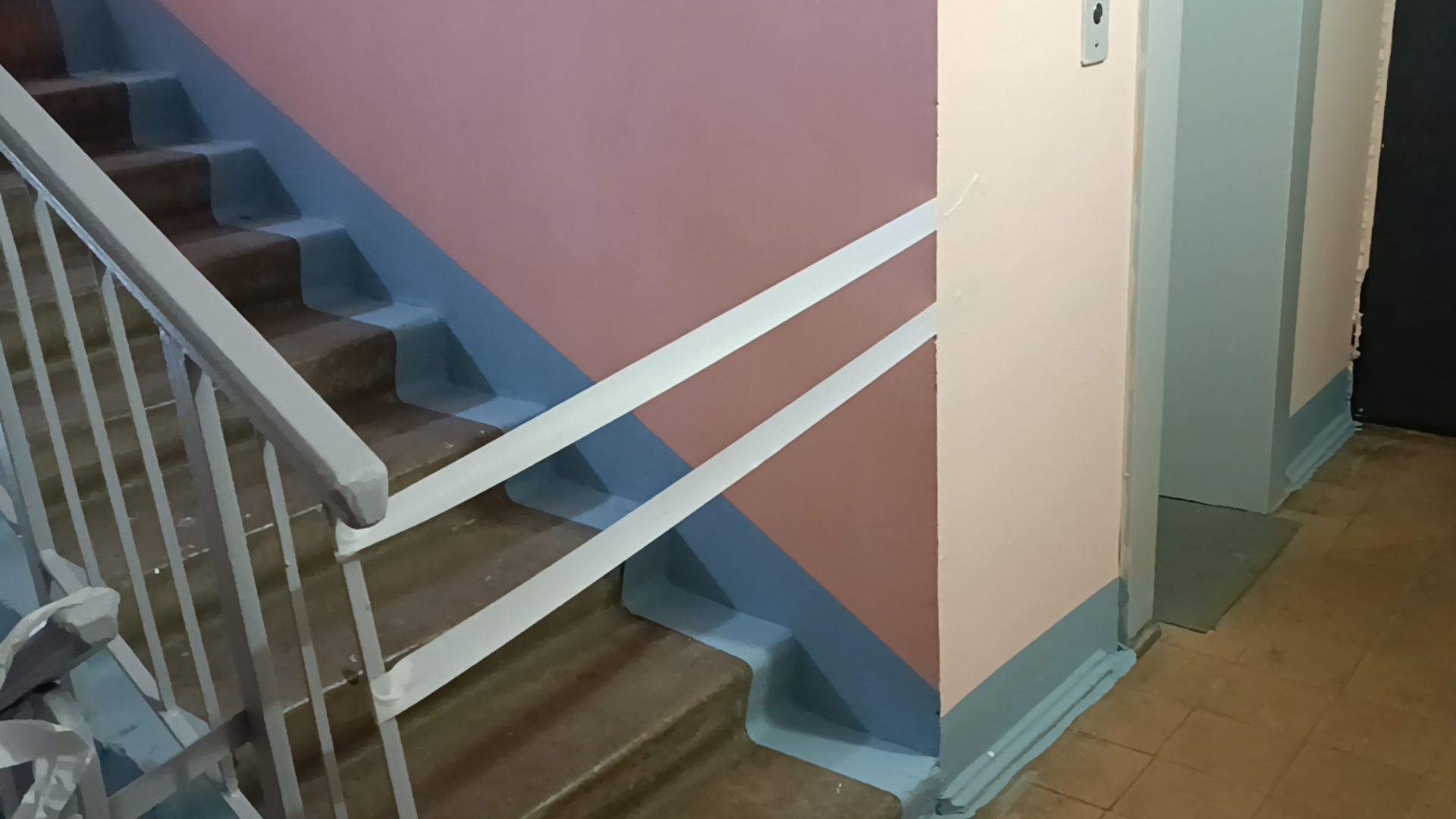 ремонт подъездов, покраска стен, освещение, щёлково,