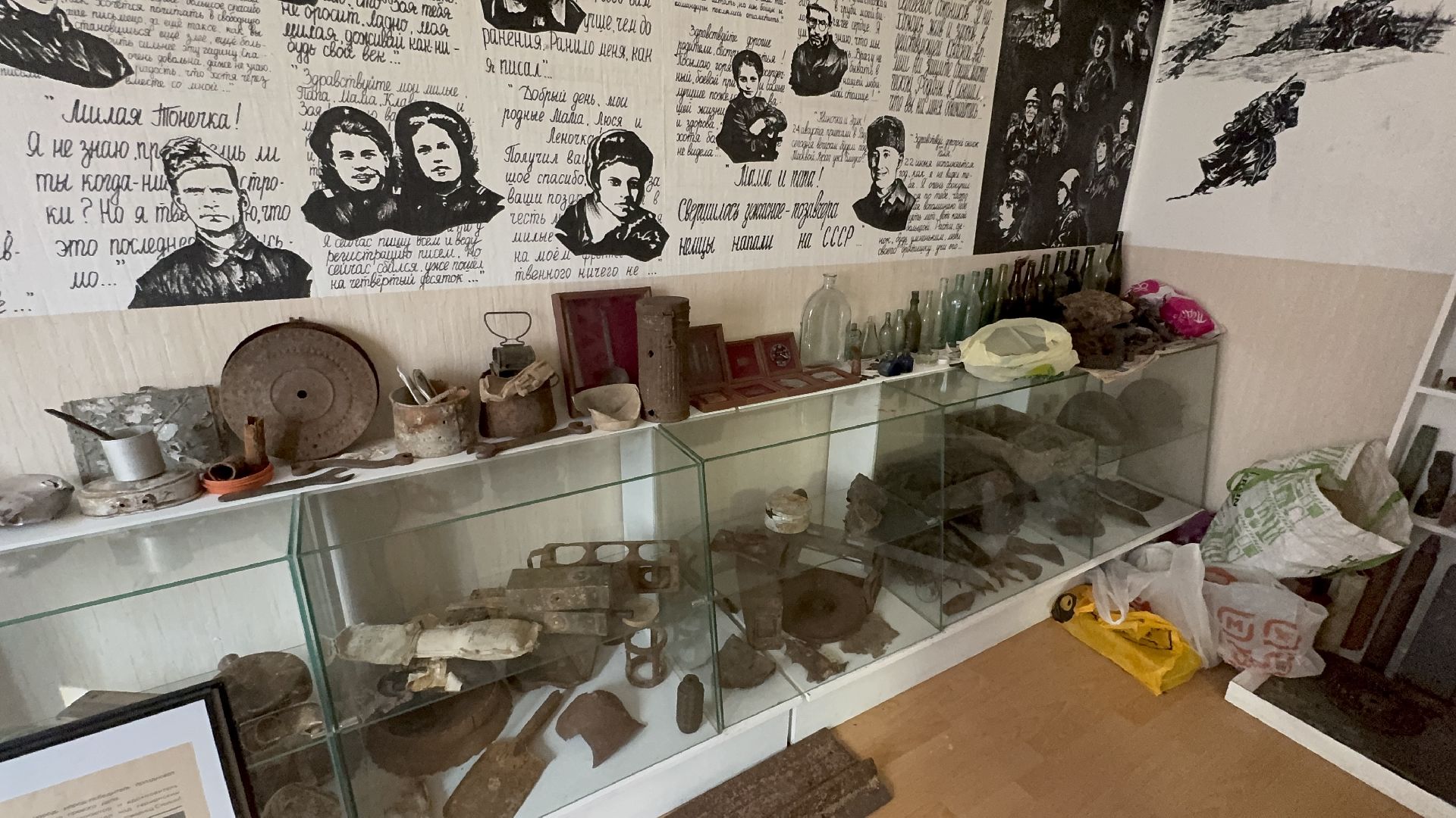 солнечногорск, музей, экспонаты, военный самолет, поисковый отряд,