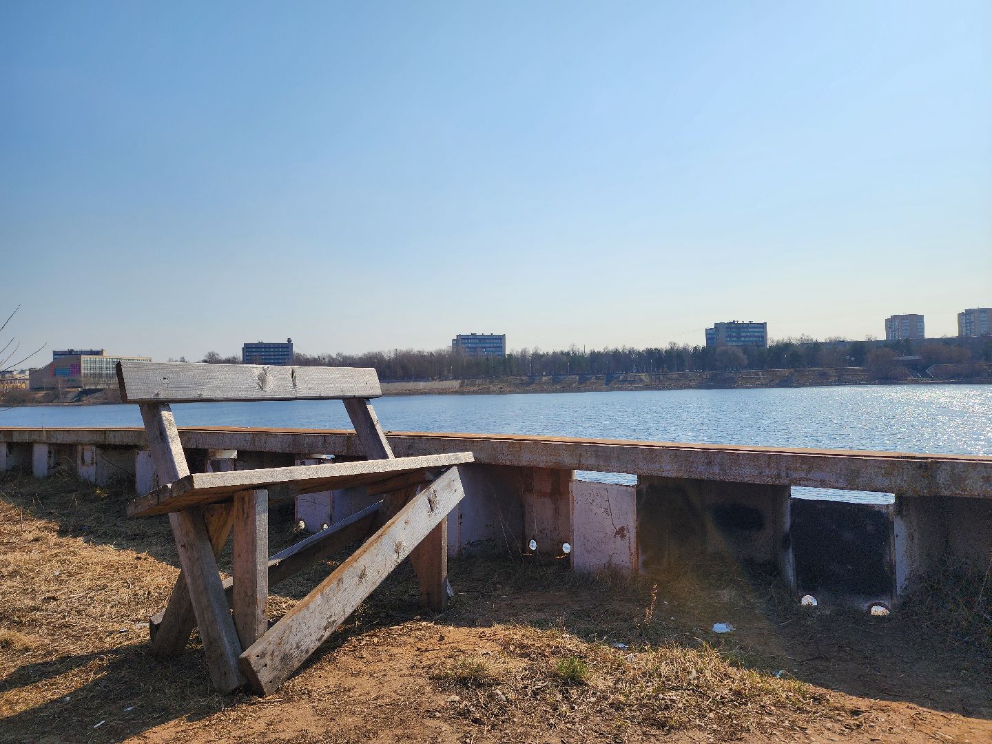 дубна, дамба, оэз дубна, левый берег,