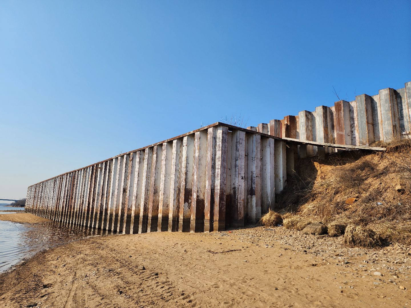 дубна, дамба, оэз дубна, левый берег,