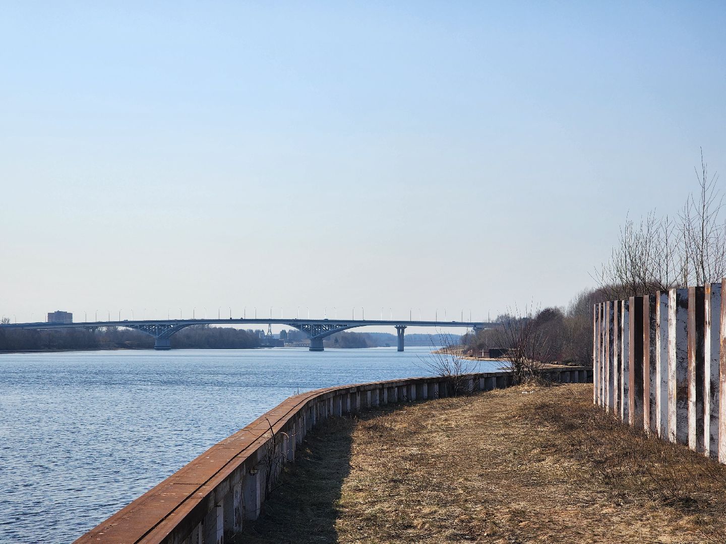 дубна, дамба, оэз дубна, левый берег,