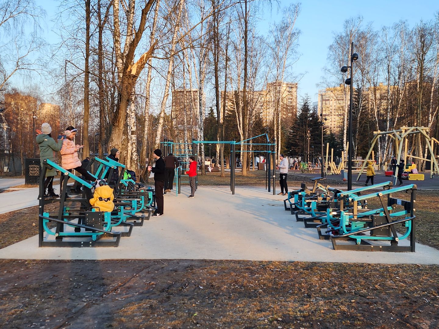 пушкино, спорт, площадка, парк,