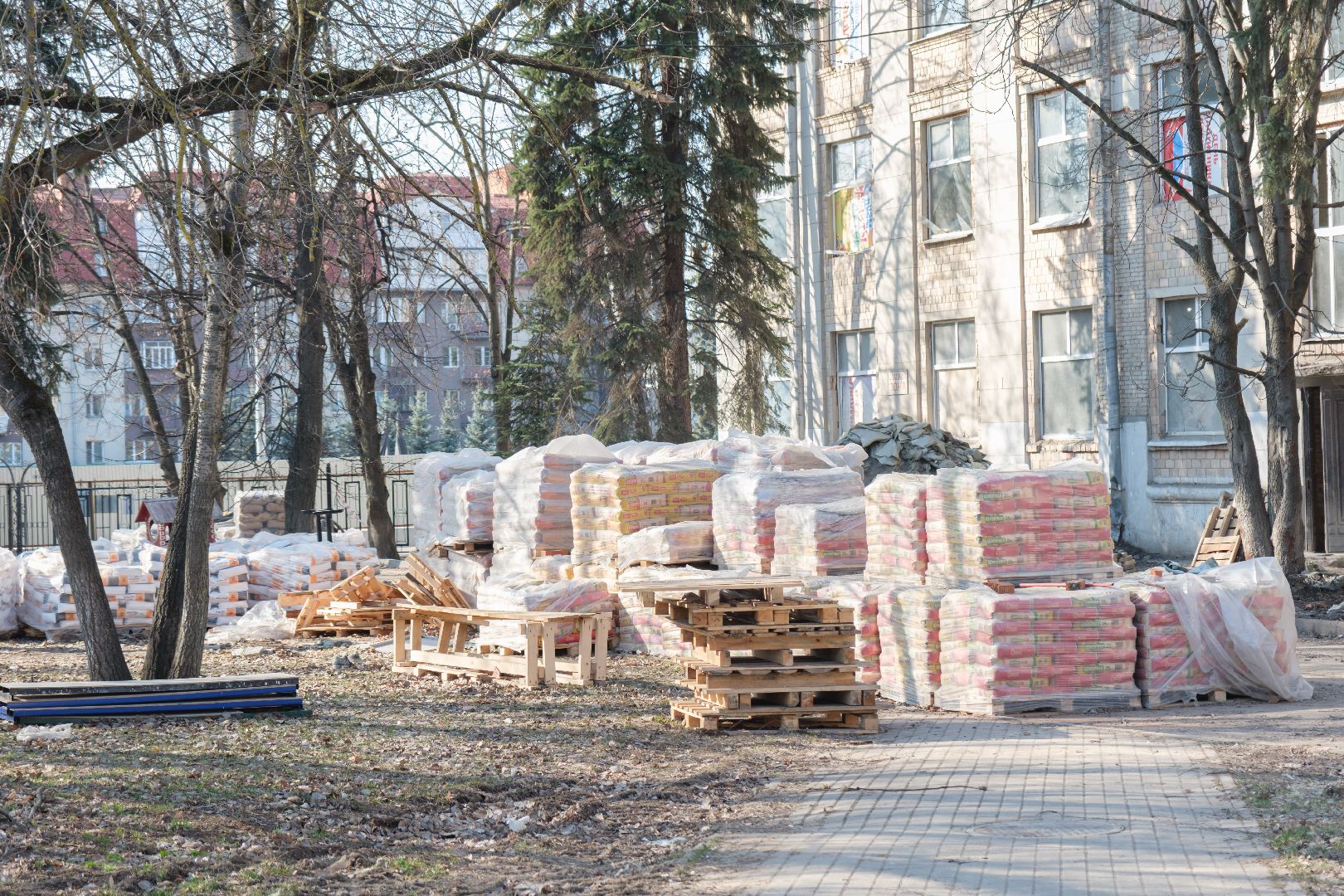 капремонт, капремонт дк мир, лыткарино дк мир, дворец культуры,