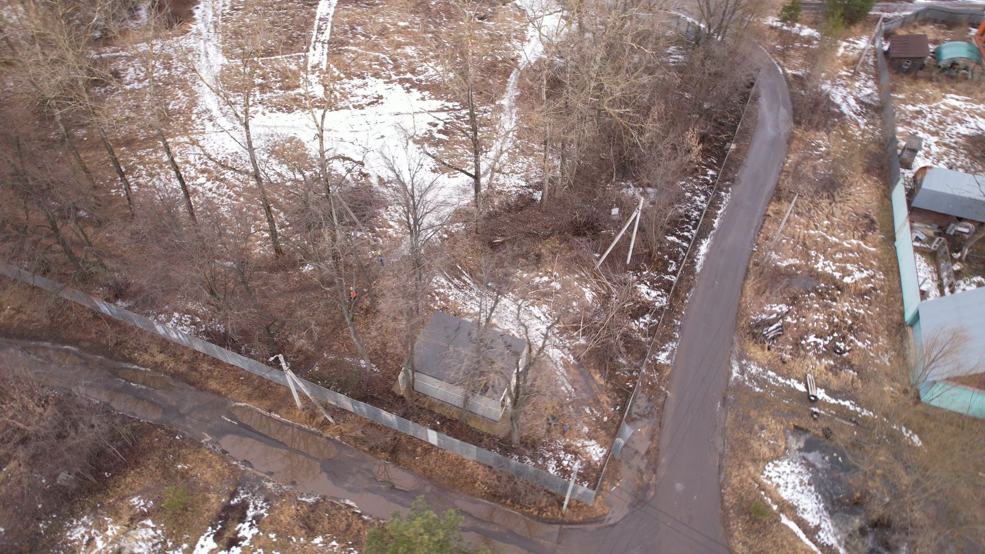 видео с коптера, фок в кашире, фок с ледовой ареной,