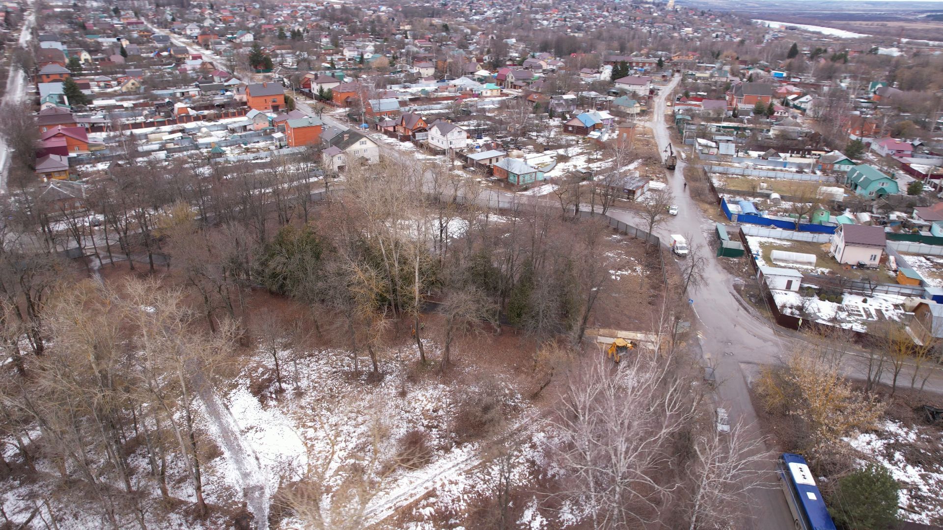 видео с коптера, фок в кашире, фок с ледовой ареной,