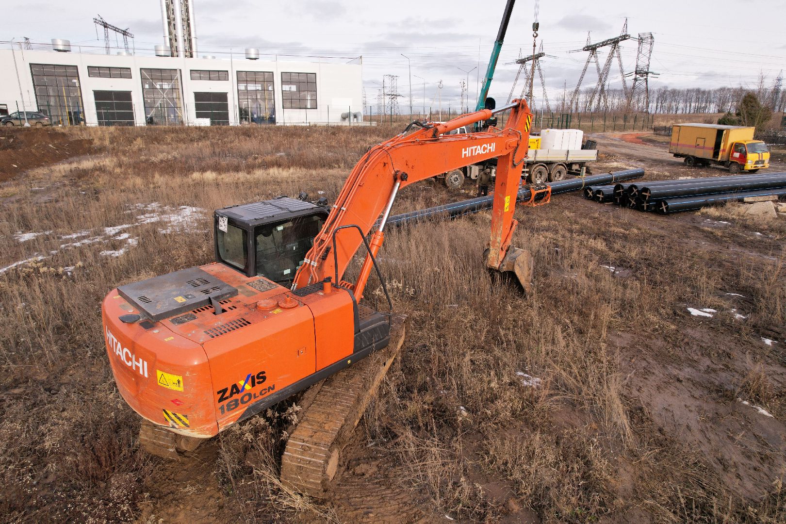 видео с коптера, ремонт канализационной сети в кашире,