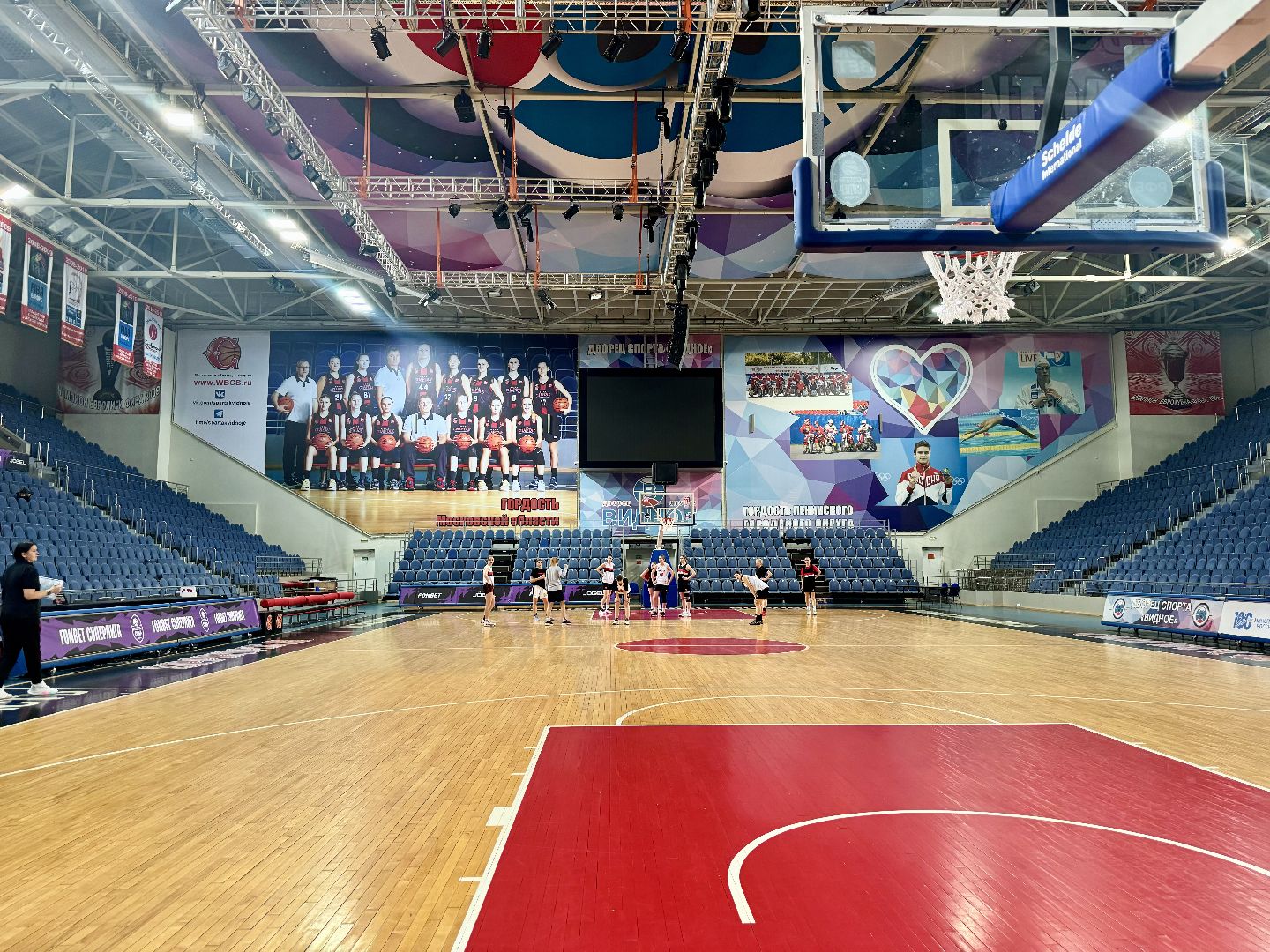 Баскетбольный клуб, Спарта энд К, ленинский городской округ,дворец спорта видное,