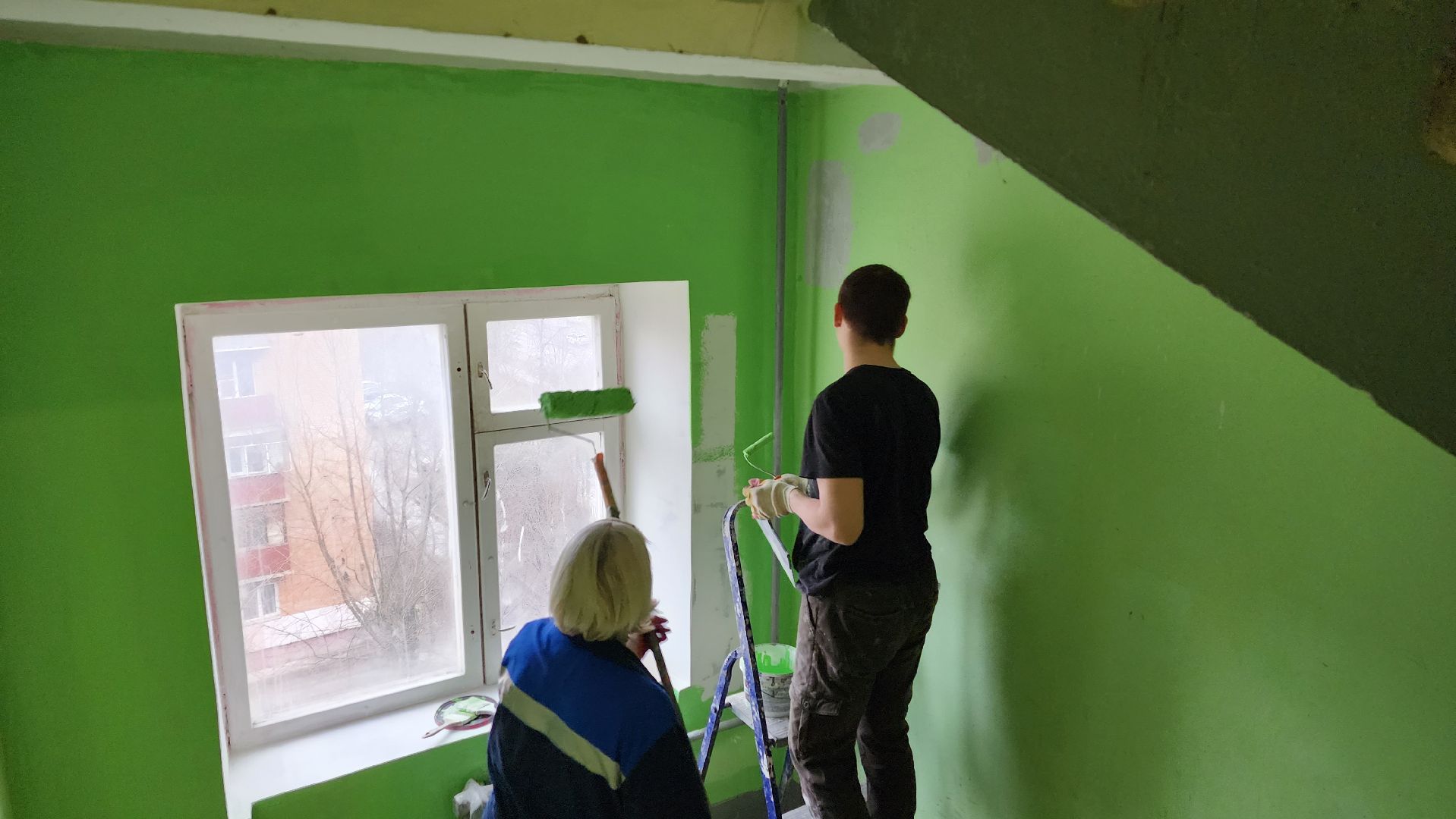 истра, ремонт подъезда, жкх,