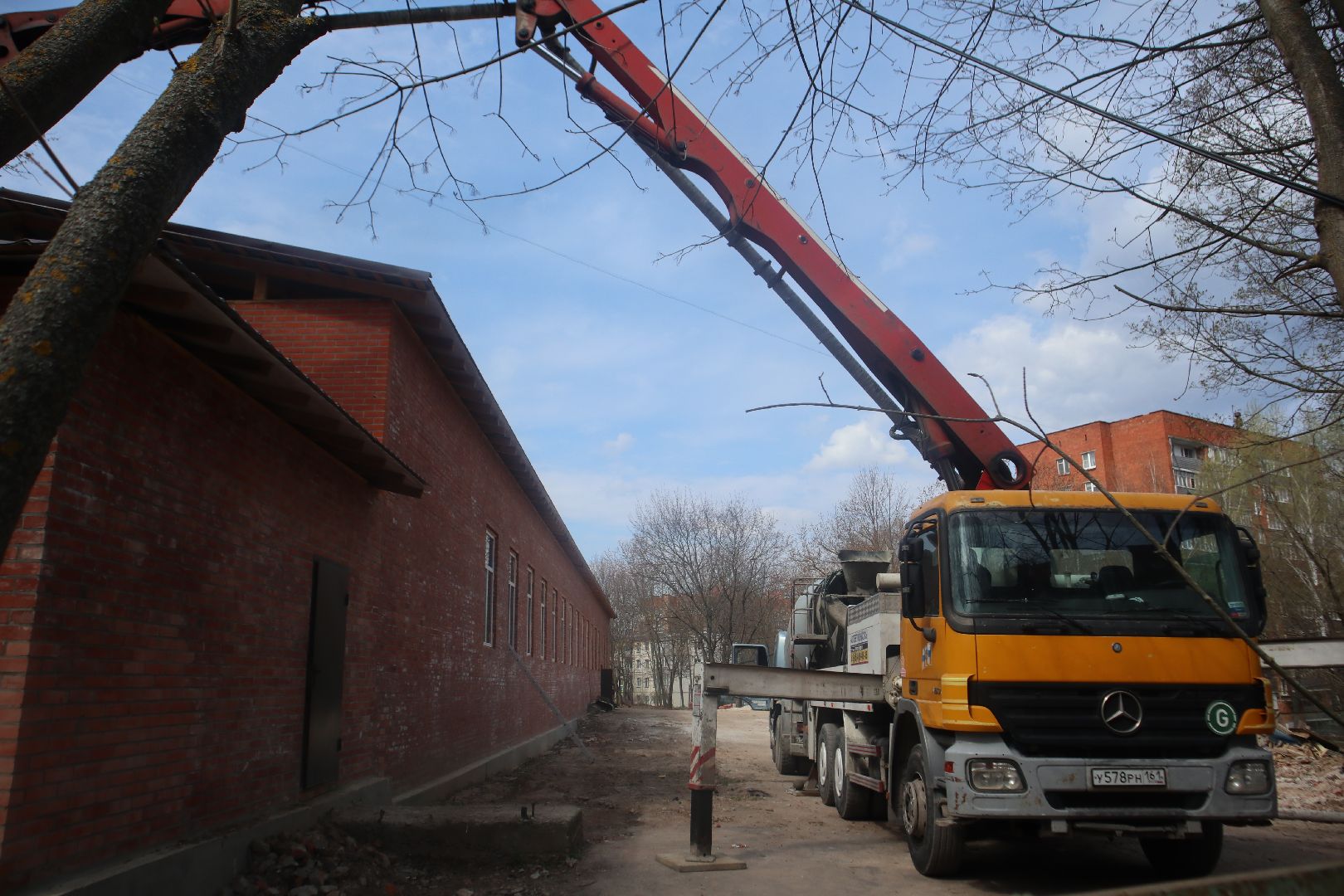 Пущино, строительство