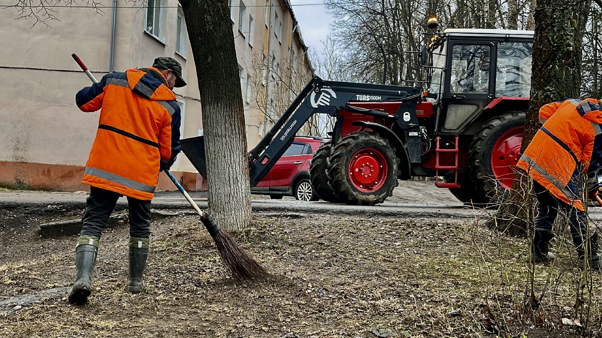 наро-фоминск, наро-фоминский городской округ, жкх, мбу благоустройство и дорожное хозяйство, весенние работы, месячник чистоты,