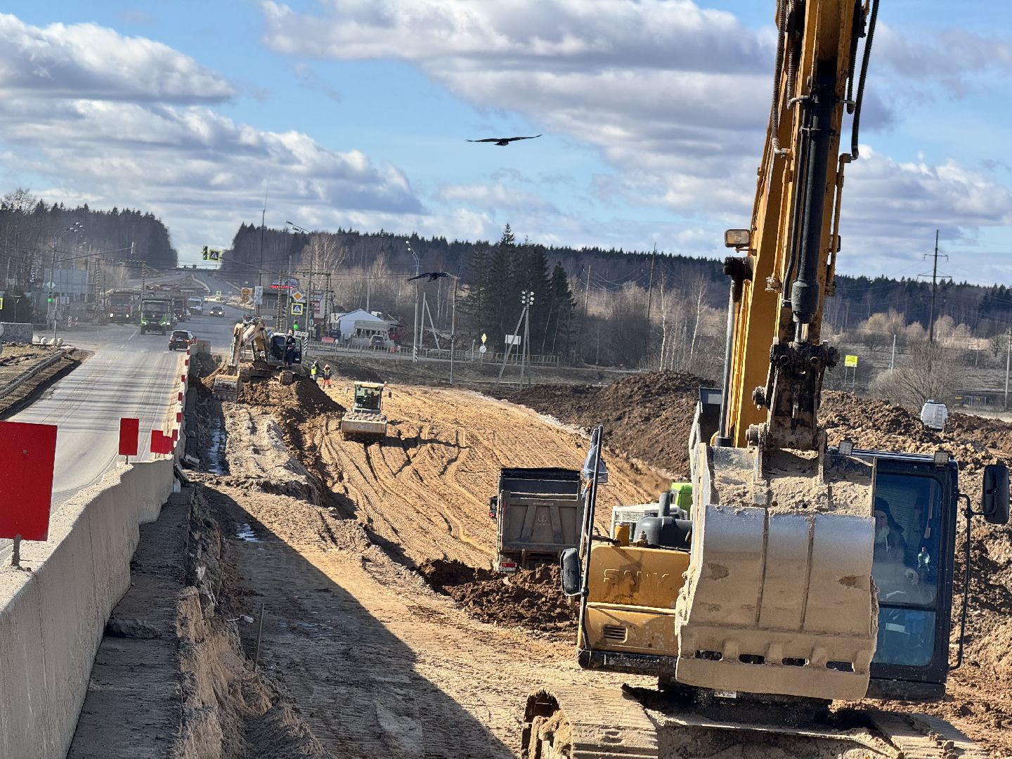 шаховская, дорога, м9 балтия, ремонт дороги,