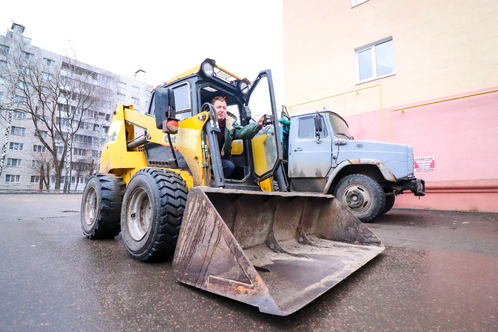 Клин, общество, благоустройство, ЖКХ, уборка дворов,