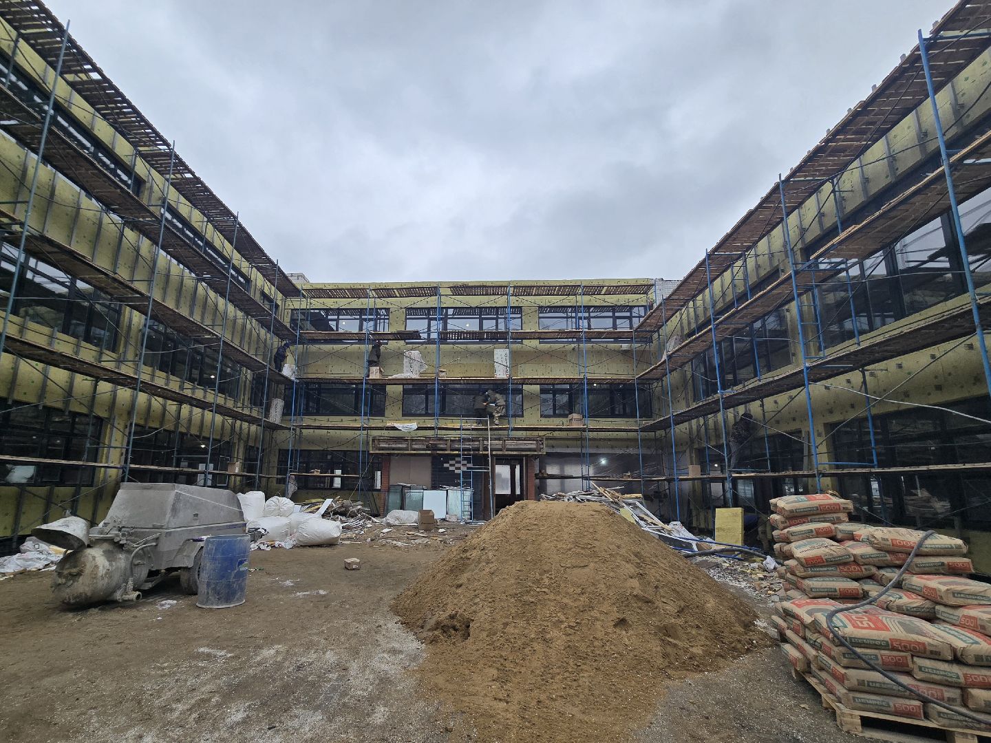 Коломна, капитальный ремонт, школа, проект новая школа,