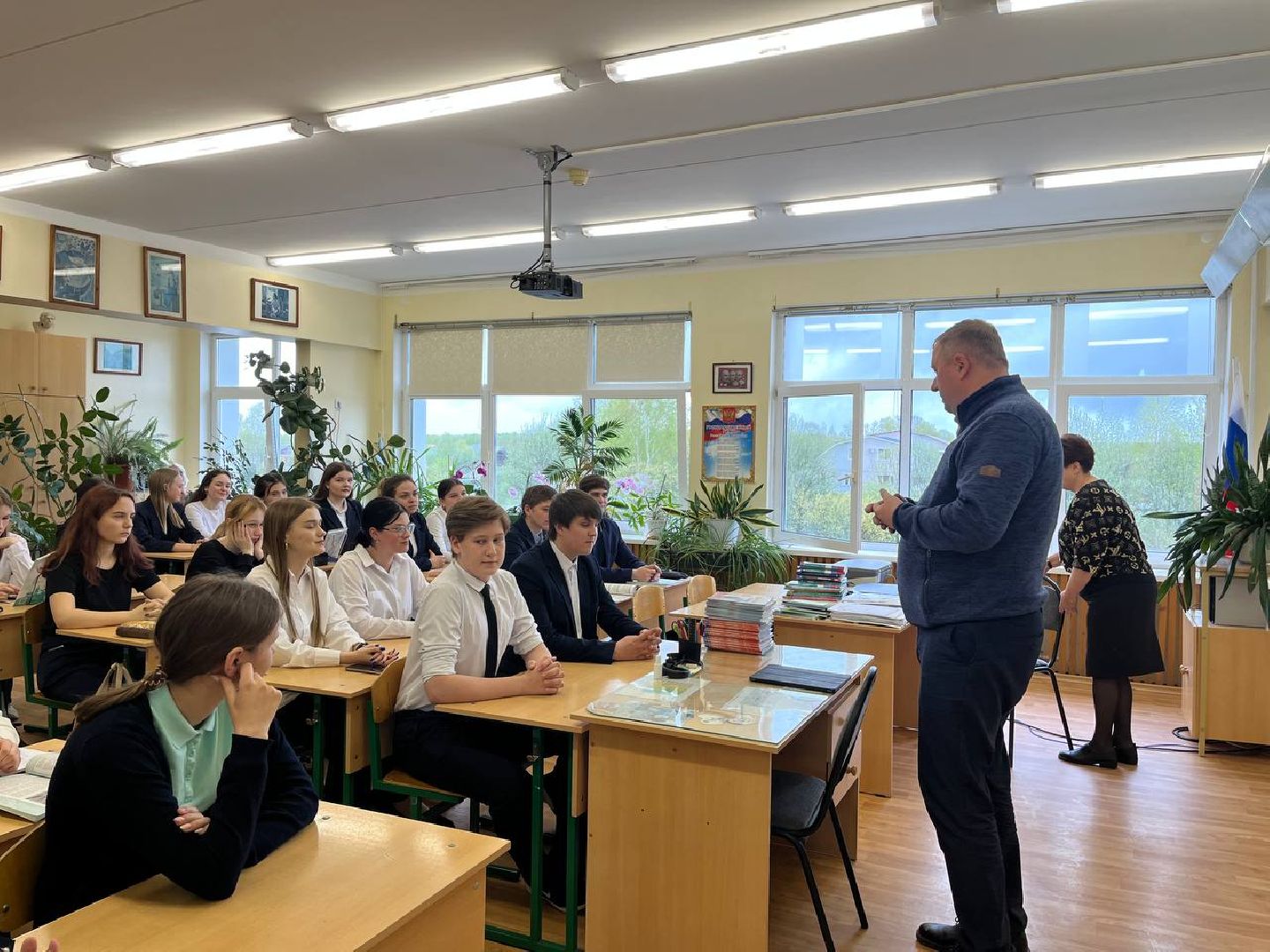 Вадим Дубинский, Шатура, Рошаль, Лицей, открытый урок