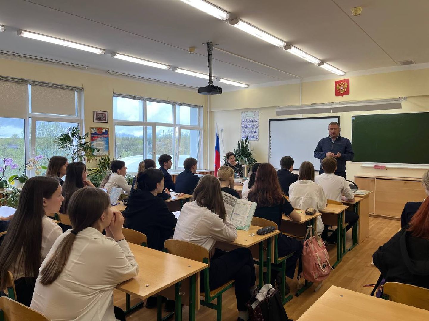 Вадим Дубинский, Шатура, Рошаль, Лицей, открытый урок