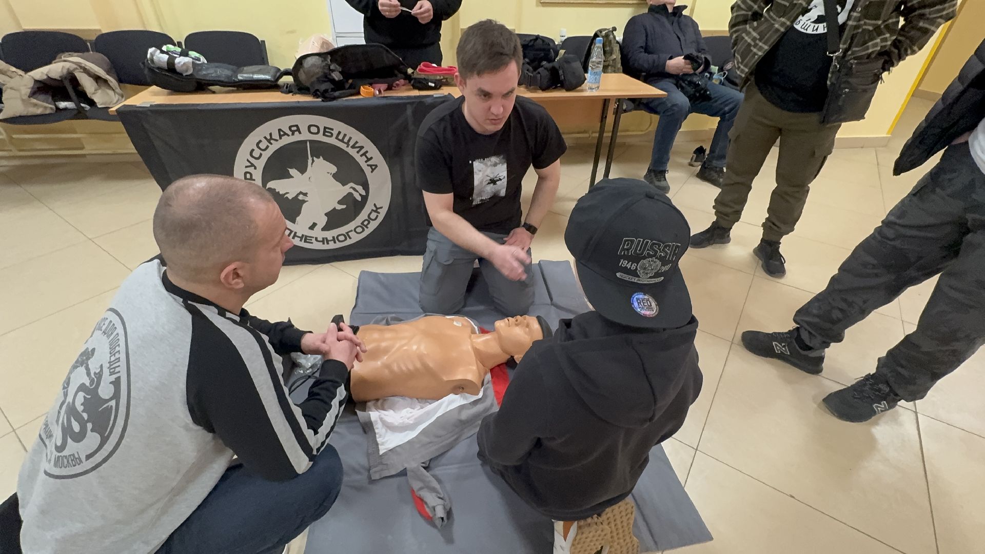 солнечногорск, волонтеры, тактическая медицина, лекция, жители,