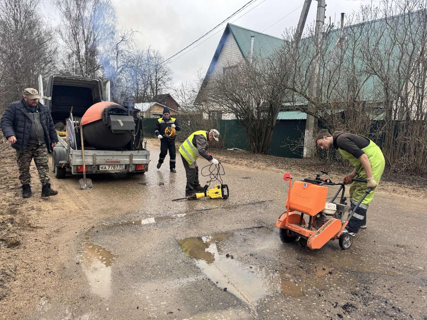 шаховская, ямочный ремонт, ямочный ремонт дорог,