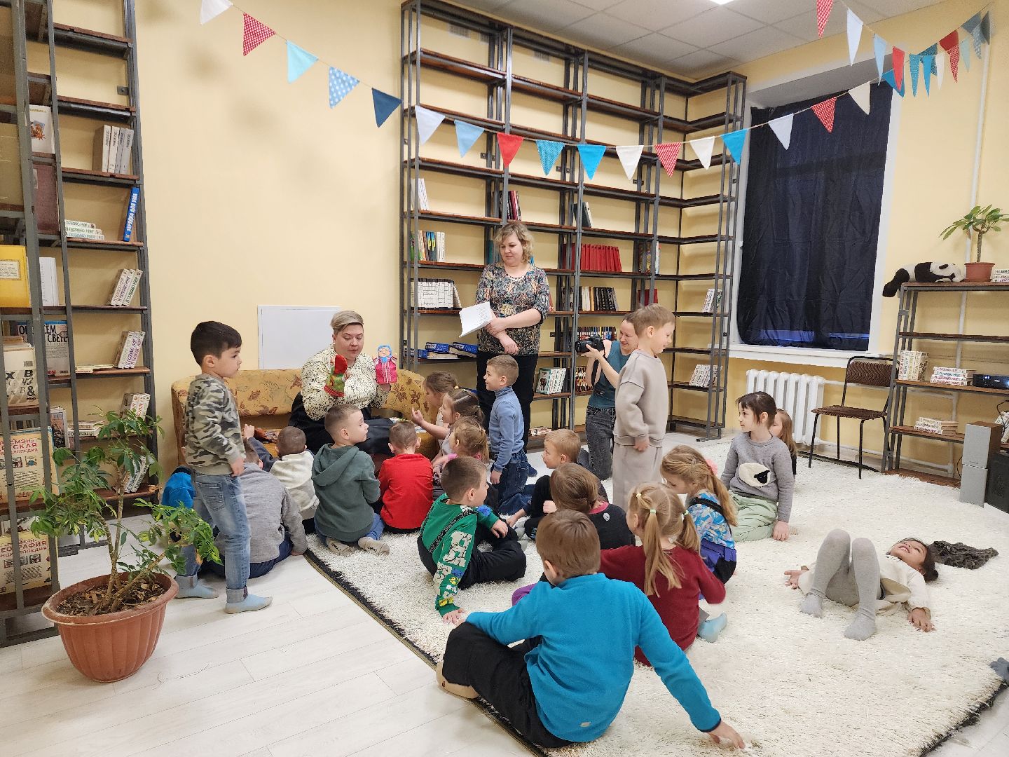 неделя детской книги, шатурская детская библиотека, шатура, дети,