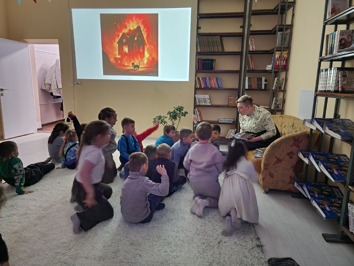 неделя детской книги, шатурская детская библиотека, шатура, дети,