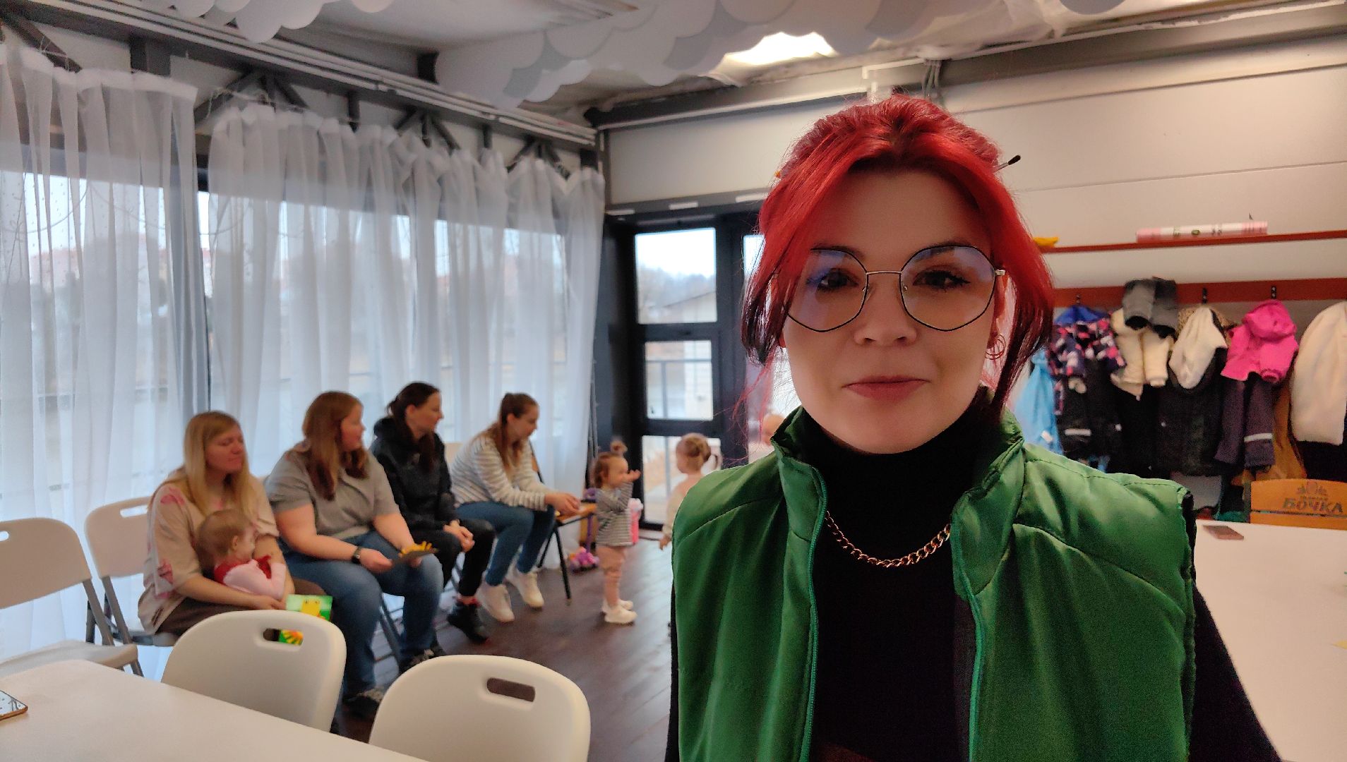 дискотека, парк, традиция, дети, родители,