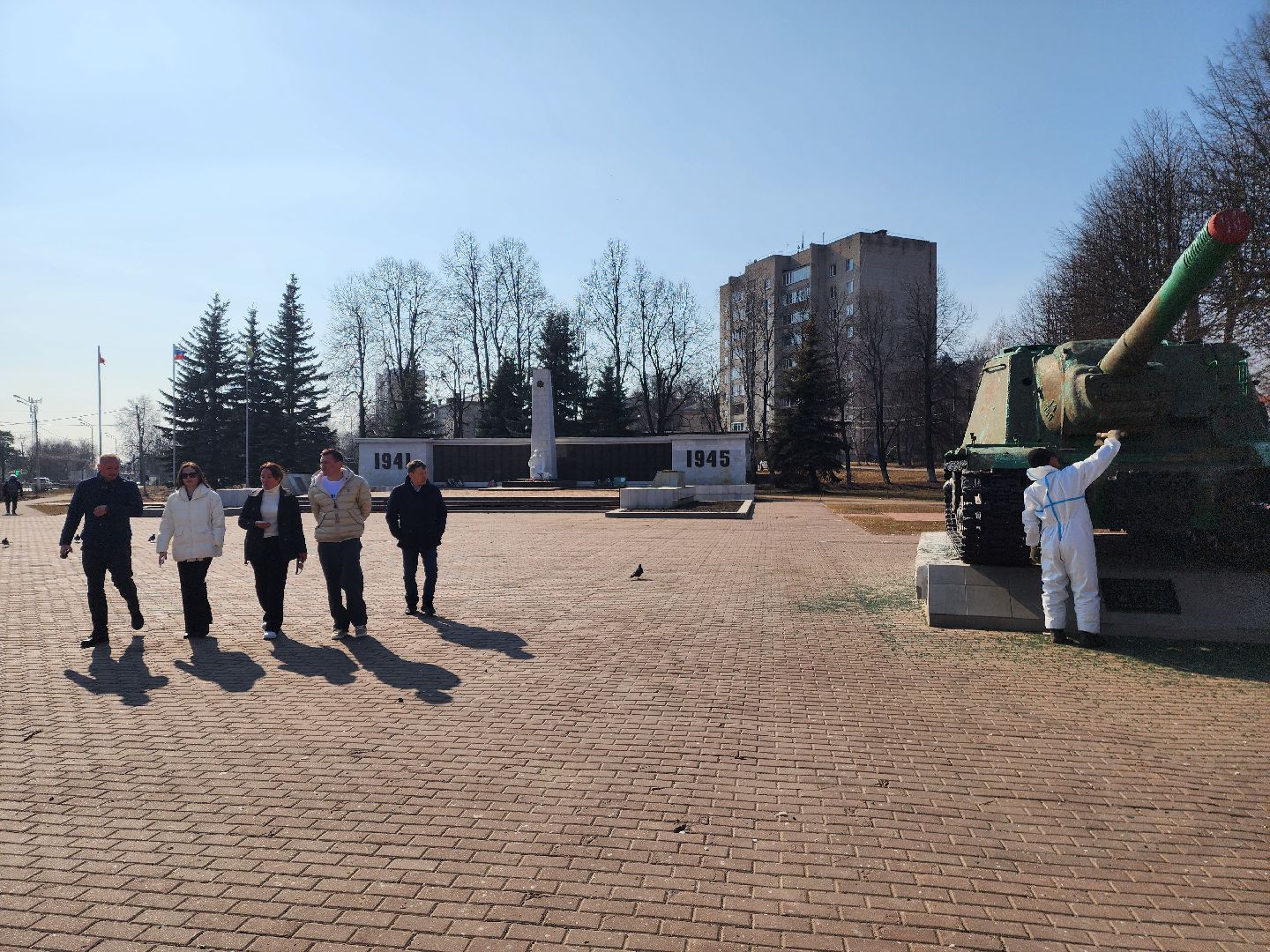 красноармейск, городской округ пушкинский, мемориал, юбилей великой победы, благоустройство,