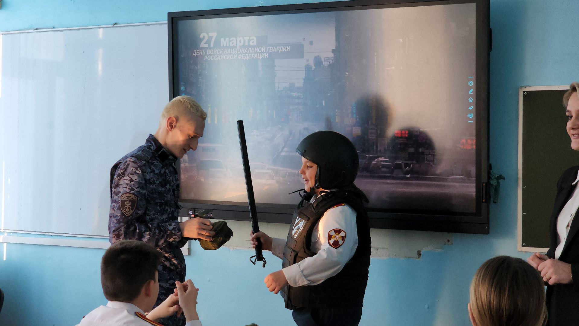 росгвардия, урок мужества, дети,кадеты подмосковья,