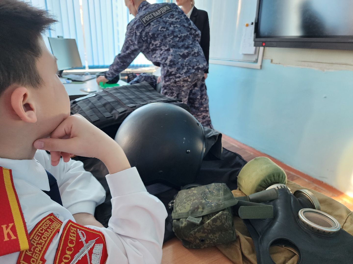 росгвардия, урок мужества, дети,кадеты подмосковья,