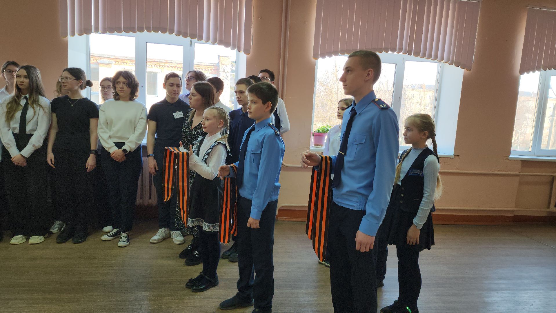 росгвардия, урок мужества, дети,кадеты подмосковья,