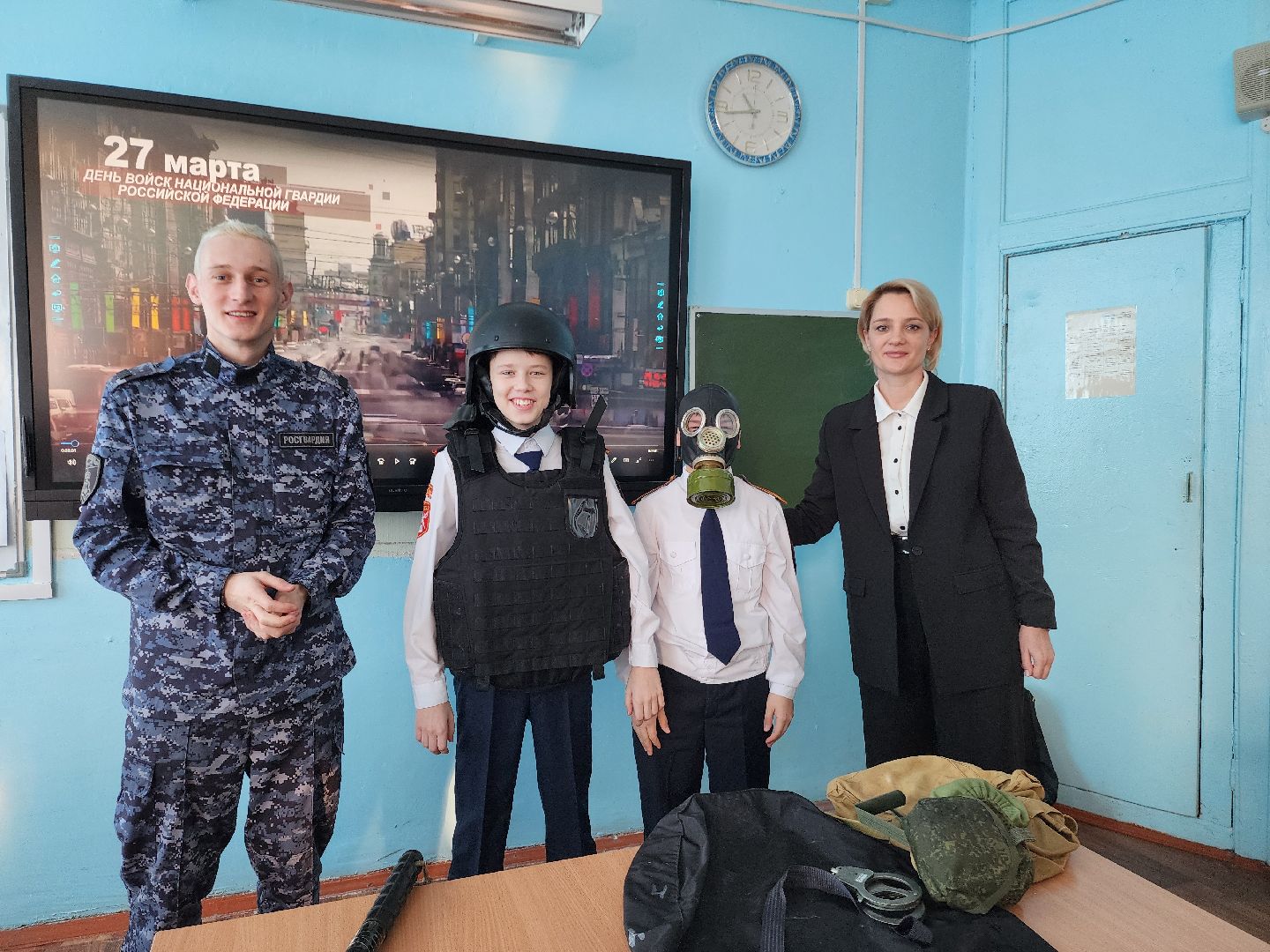 росгвардия, урок мужества, дети,кадеты подмосковья,