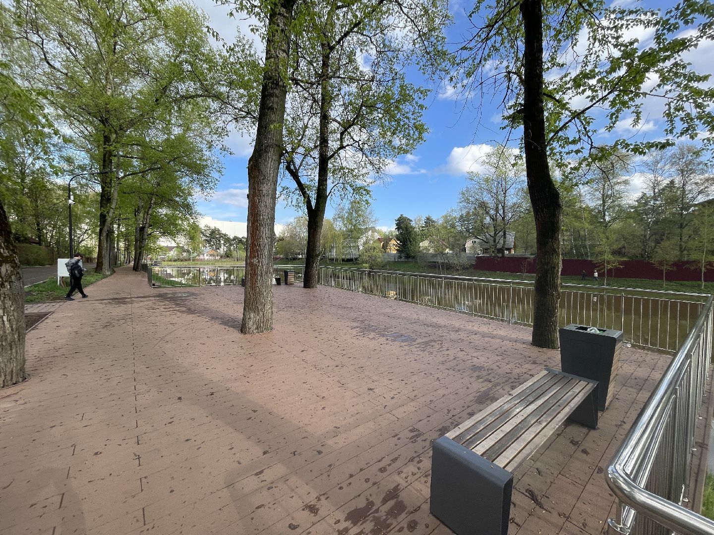 Одинцово, Немчиновка, благоустройство, пруд, набережная, детская площадка,