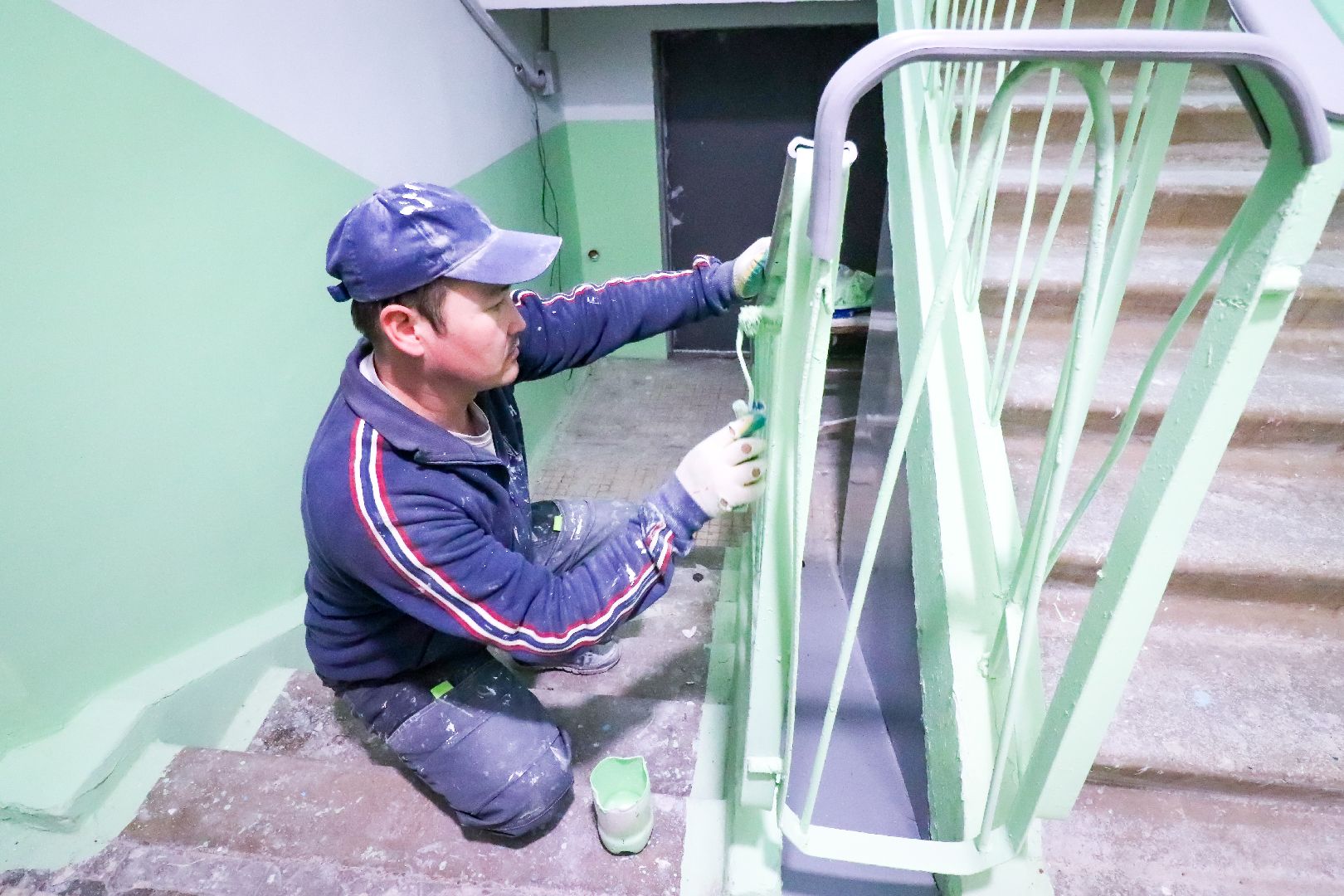 Клин, общество, ремонт подъездов, ЖКХ,