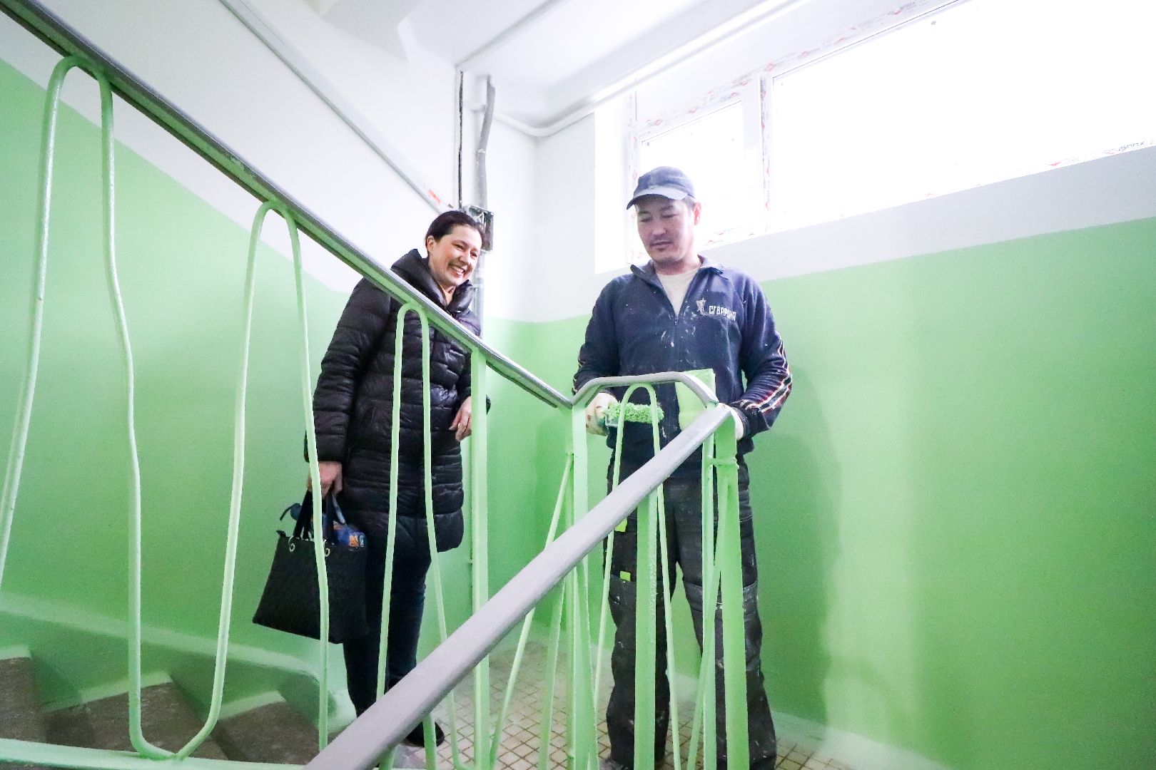 Клин, общество, ремонт подъездов, ЖКХ,